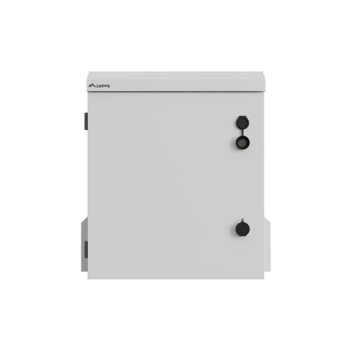 Szafa rack wisząca 10 cali hermetyczna IP55 montaż na ścianie/słupie 420x300x500mm szara (złożona)-25493333