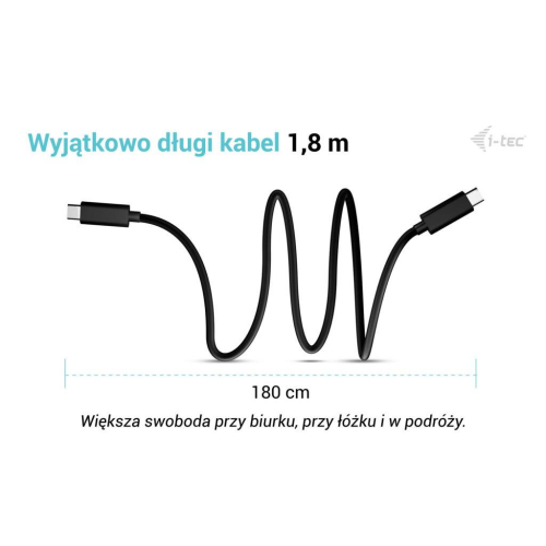 Kabel USB-C TB5 1.8m, czarny-25493584