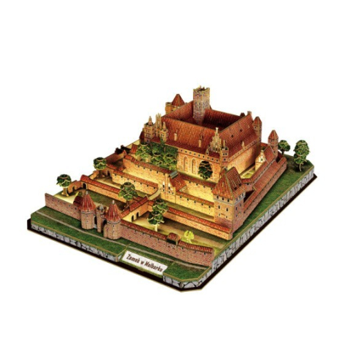 Puzzle 3D Zamek w Malborku LED-25495728