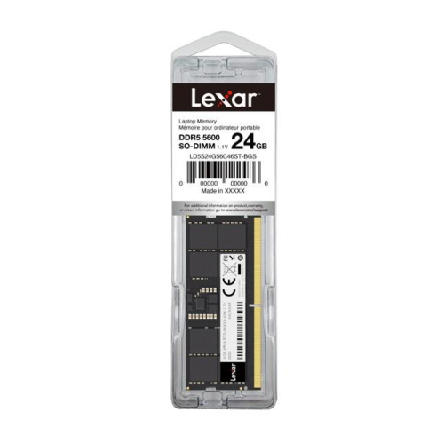 Pamięć do laptopa DDR5 SODIMM 24GB(1*24GB)/5600 CL46-25495804