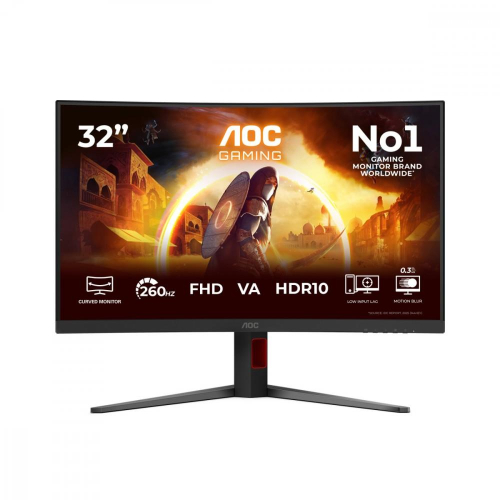 Monitor 31.5 cala C32G4Z Curved VA 260Hz HDMI DP HAS Głośniki