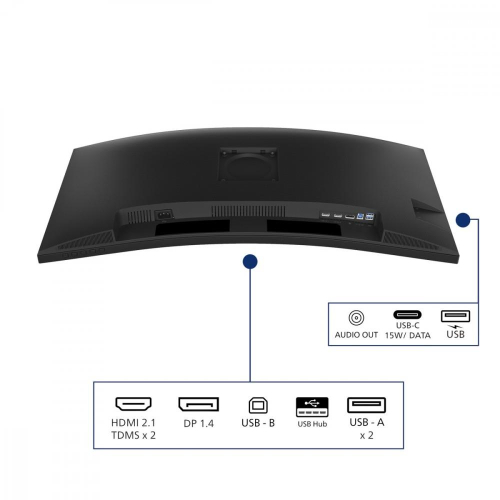 Monitor 34 cale 34B2N3500C Curved VA HDMI DP USB-C HAS Głośniki-25497025