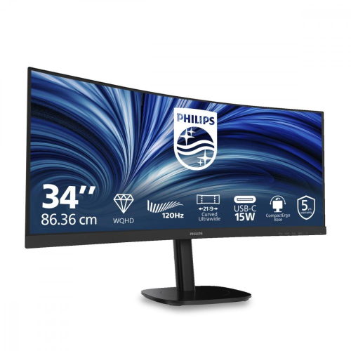 Monitor 34 cale 34B2N3500C Curved VA HDMI DP USB-C HAS Głośniki-25497027
