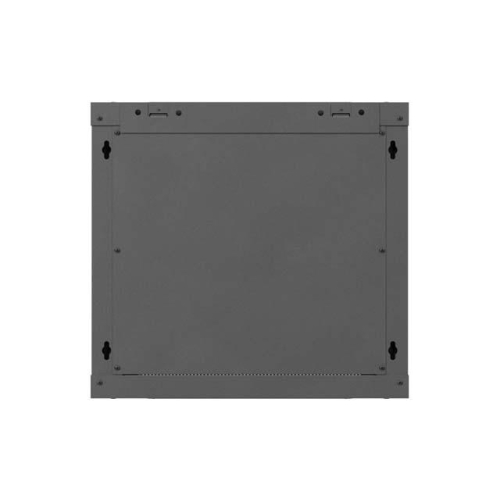 Szafa instalacyjna rack wisząca 19 cali 9U 540x350mm czarna drzwi pełen metal (flat pack)-25497123