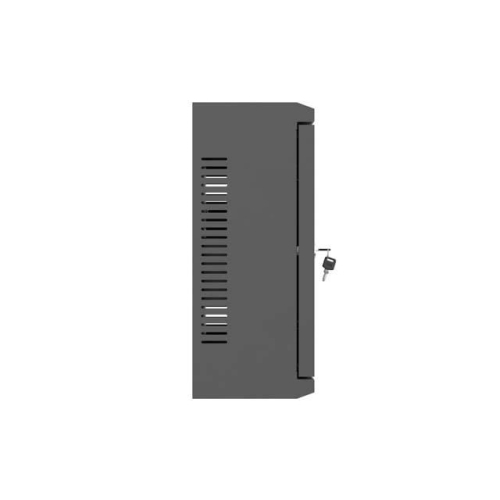Szafa instalacyjna TPR 10 cali z płytą MESH 340x340x140mm czarna (złożona)-25497133
