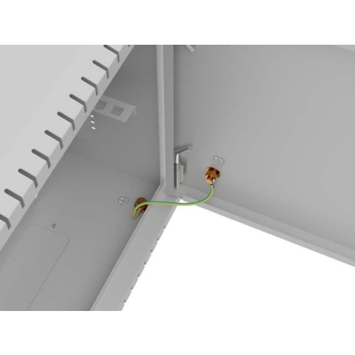Szafa instalacyjna TPR 10 cali z płytą MESH 340x340x140mm biała (złożona)-25497151