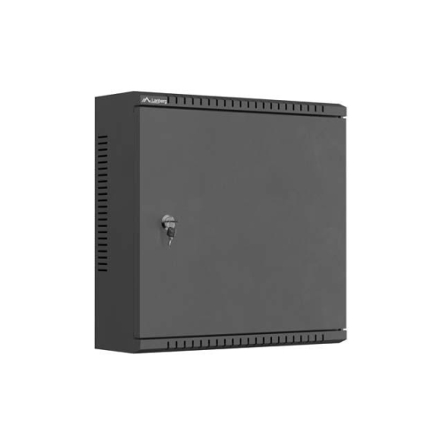 Szafa instalacyjna TPR 10 cali z płytą MESH 400x400x140mm czarna (złożona)