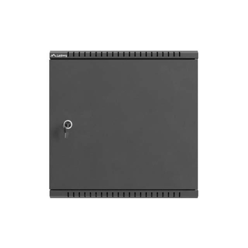 Szafa instalacyjna TPR 10 cali z płytą MESH 400x400x140mm czarna (złożona)-25497156