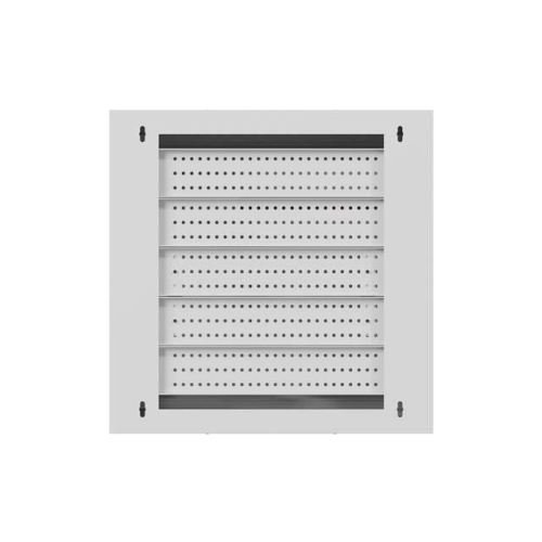 Szafa instalacyjna TPR 10 cali z płytą MESH 400x400x140mm szara (złożona)-25497173