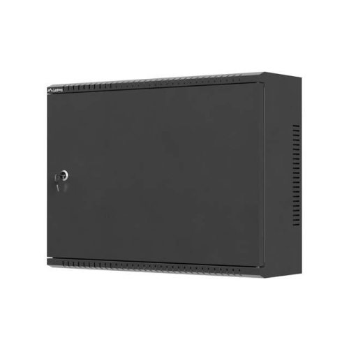 Szafa instalacyjna TPR 10 i 19 cali z płytą MESH 560x420x180 czarna (złożona)-25497179