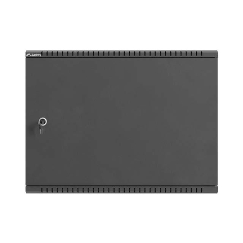 Szafa instalacyjna TPR 10 i 19 cali z płytą MESH 560x420x180 czarna (złożona)-25497180