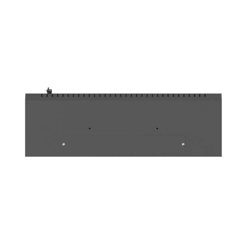 Szafa instalacyjna TPR 10 i 19 cali z płytą MESH 560x420x180 czarna (złożona)-25497188