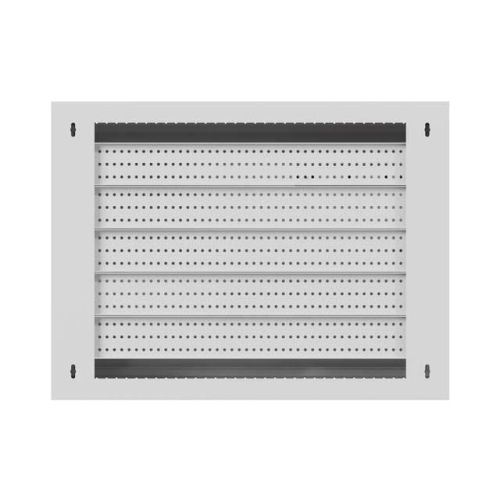 Szafa instalacyjna TPR 10 i 19 cali z płytą MESH 560x420x180mm szara (złożona)-25497197