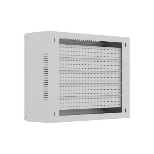 Szafa instalacyjna TPR 10 i 19 cali z płytą MESH 560x420x180mm szara (złożona)-25497198