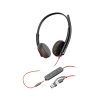 Poly Blackwire 3225 Stereo USB-C Headset +3.5mm Plug +USB-C/A Adapter (Bulk)-25538968