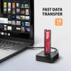 Axagon ADSA-M2C11L stacja dokująca do dysków twardych USB 3.2 Gen 2 (3.1 Gen 2) Type-C Czarny-25577519