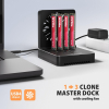 Axagon ADSA-M2C44 stacja dokująca do dysków twardych USB 4 Type-C Czarny-25577562