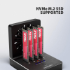 Axagon ADSA-M2C44 stacja dokująca do dysków twardych USB 4 Type-C Czarny-25577564
