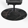 Arozzi Zona Round Floor Pad Czarny, Marmurowy kolor Mikrofibra, Guma-25578659