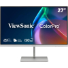 Viewsonic VP Series VP2766-2K-W monitor komputerowy 68,6 cm (27") 2560 x 1440 px Quad HD LED Biały, Srebrny