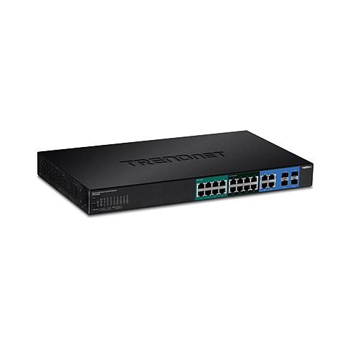 TRENDnet Switch 20-portowy Gbit UPoE 370W Web Smart 19"