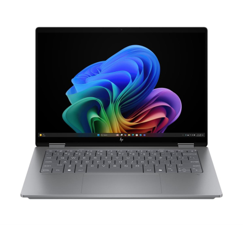 HP OmniBook X Flip 2in1 14-fk0020nw Ryzen AI 5 340 14"2K OLED 300nits LBL Glosy 16GB LPDDR5x SSD512 Radeon 840M Cam5MP+IR 59Wh Win11 Meteor Silver Al