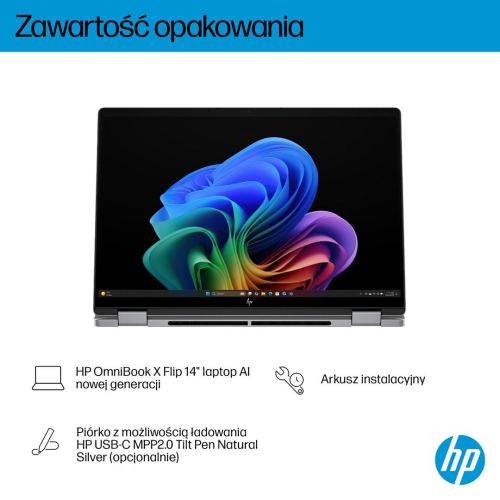 HP OmniBook X Flip 2in1 14-fk0020nw Ryzen AI 5 340 14