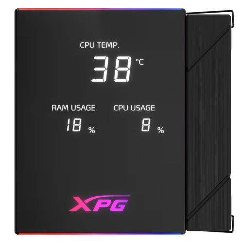 XPG MAESTRO PLUS 62DA Procesor Chłodnica powietrza 12 cm Czarny-25574896