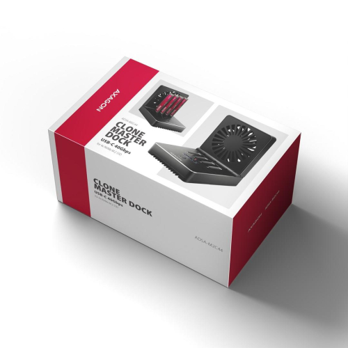 Axagon ADSA-M2C44 stacja dokująca do dysków twardych USB 4 Type-C Czarny-25577572