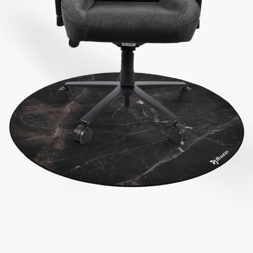 Arozzi Zona Round Floor Pad Czarny, Marmurowy kolor Mikrofibra, Guma-25578659