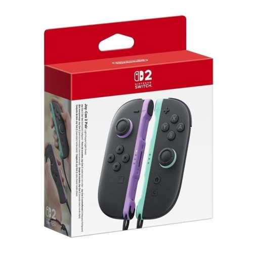 Nintendo Joy-Con 2 Czarny, Jasnozielony, Fioletowy Bluetooth Gamepad Analogowa/Cyfrowa Nintendo Switch 2