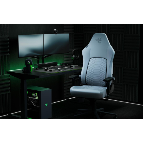 Razer Iskur V2 NewGen Fotel gamingowy Obite siedzisko Szary-25579318