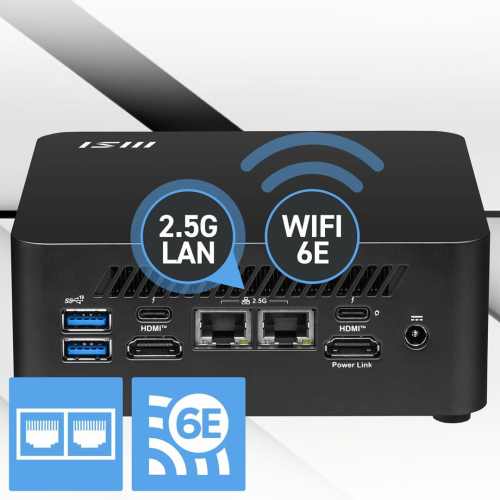 MSI Cubi NUC 1MG-014BEU Mini PC Czarny 100U Intel SoC-25585180