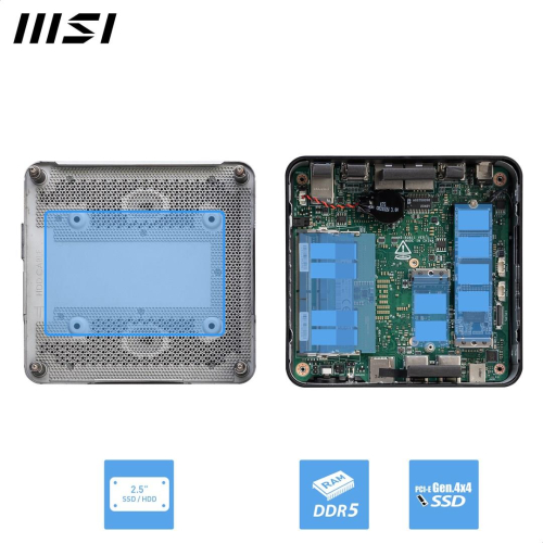 MSI Cubi NUC 1MG-014BEU Mini PC Czarny 100U Intel SoC-25585181