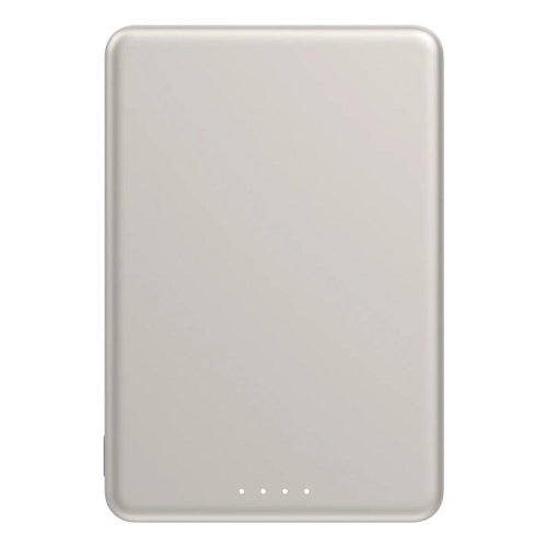 Xiaomi Super Slim Magnetic Power Bank 5000 Litowo-jonowa (Li-Ion) 5000 mAh Bezprzewodowe ładowanie Piaskowy-25586760
