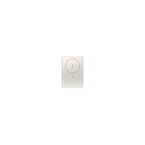 Xiaomi Super Slim Magnetic Power Bank 5000 Litowo-jonowa (Li-Ion) 5000 mAh Bezprzewodowe ładowanie Piaskowy