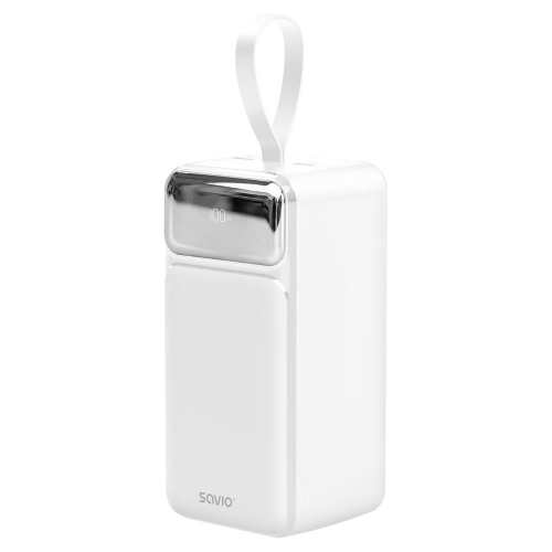 Savio BA-15 bank mocy Litowo-polimerowy (LiPo) 50000 mAh Biały-25586853