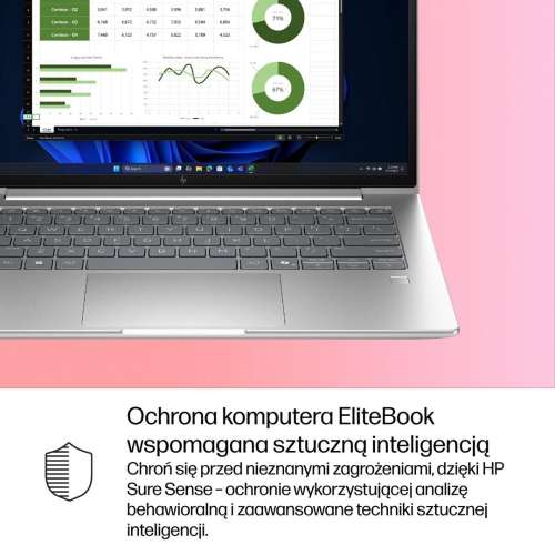HP EliteBook 6 G1i AI PC Intel Core Ultra 5 225H Laptop 35,6 cm (14