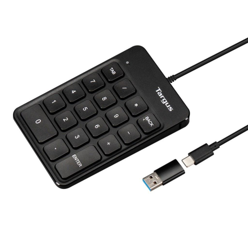 Targus AKP13GL klawiatura numeryczna Uniwersalne USB Czarny