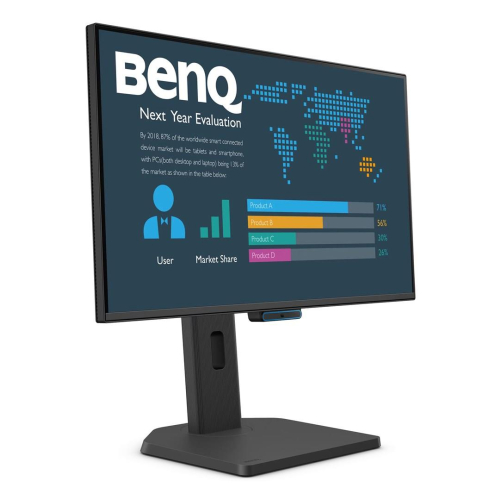 BenQ BL2490TC monitor komputerowy 60,5 cm (23.8") 1920 x 1080 px Full HD LCD Czarny