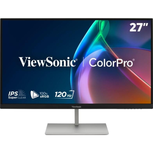 Viewsonic VP Series VP2766-2K monitor komputerowy 68,6 cm (27") 2560 x 1440 px Quad HD LED Srebrny, Czarny