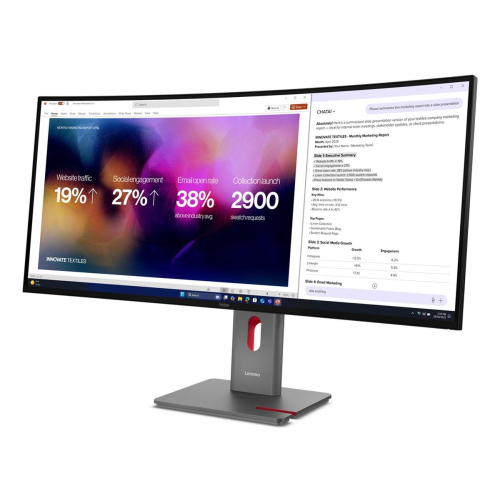Lenovo ThinkVision P40WD-40 monitor komputerowy 100,8 cm (39.7