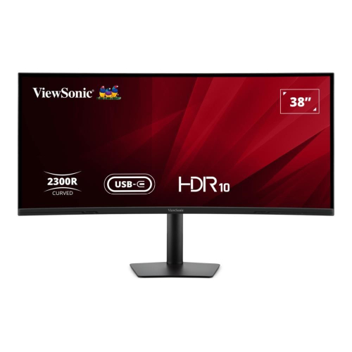 Viewsonic VA3820C monitor komputerowy 96,5 cm (38") 3840 x 1600 px Wide Quad HD+ LED Czarny