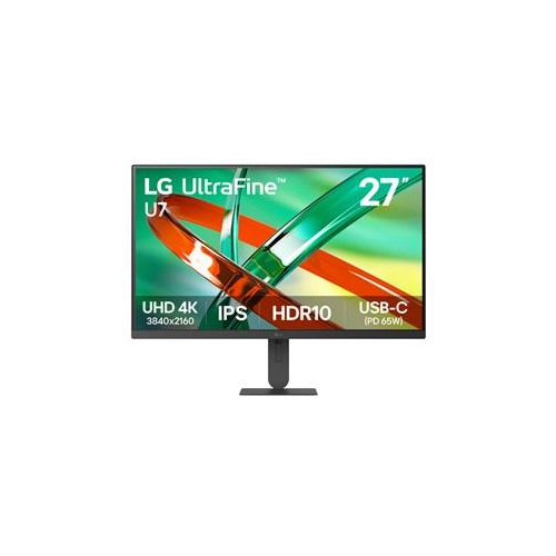 LG 27U730B-B monitor komputerowy 68,6 cm (27") 3840 x 2160 px 4K Ultra HD LED Czarny