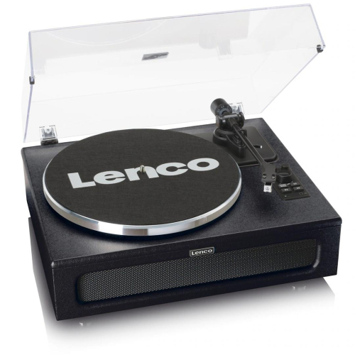 Lenco LS-430BK obrotowy talerz gramofonu Gramofon z napędem pasowym Czarny-25597387