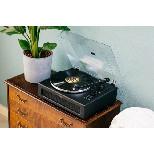 Lenco LS-430BK obrotowy talerz gramofonu Gramofon z napędem pasowym Czarny-25597404