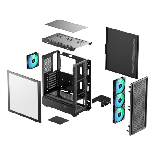 DeepCool CC550 4F Midi Tower Czarny-25598026