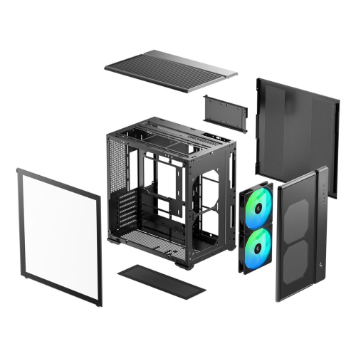 DeepCool CG590 MESH 2F Midi Tower Czarny-25598206