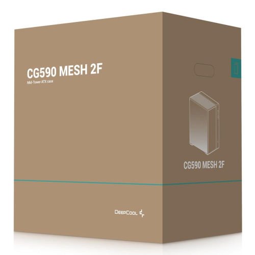 DeepCool CG590 MESH 2F Midi Tower Czarny-25598207