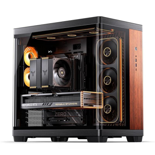 Jonsbo TK-4 Wood Tower Czarny, Drewno-25598594